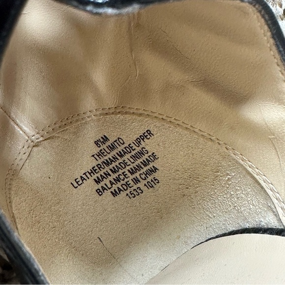 Nine West Thelimito Pointed Toe Ankle Strap Pump Heels In Black - Picture 5 of 8